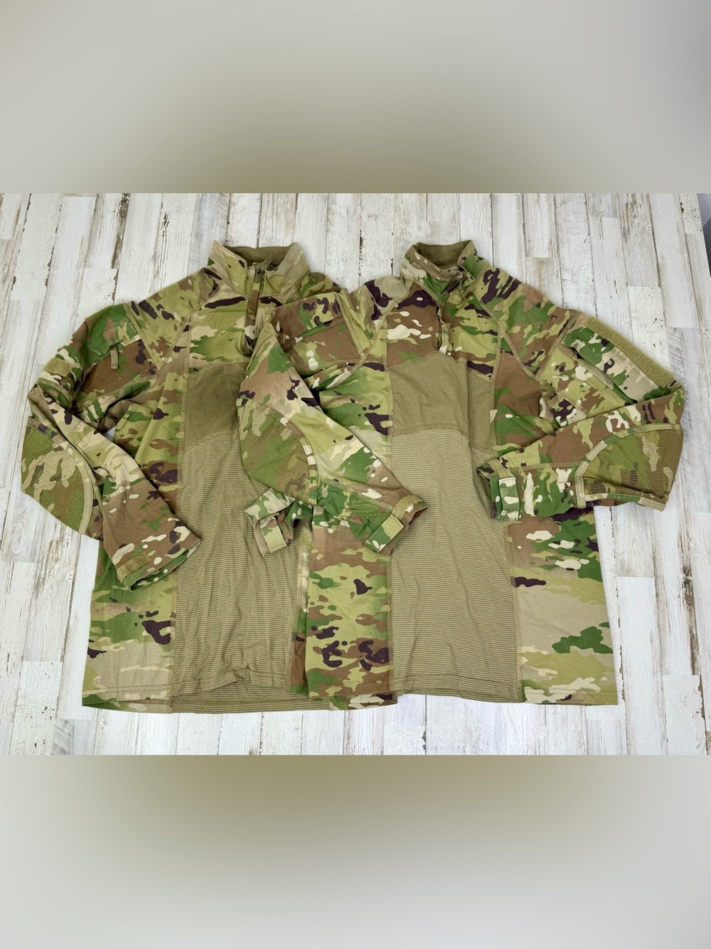 US Army Combat Shirt Small OCP Multicam ACS Advanced Flame Resistant FR Lot Of 2